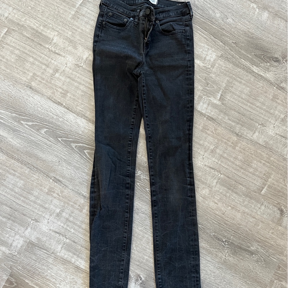Madewell Alley Straight black jeans